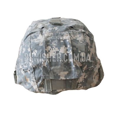 Mich-2000 Helmet Cover ACU (Used), ACU, Cover, L/XL