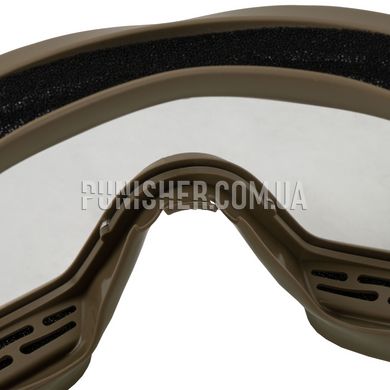 Комплект защитной маски ESS Profile NVG с адаптером INFLUX UPLC Rx, Multicam, Прозрачный, Дымчатый, Маска