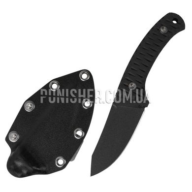 Blade Brothers Knives EDC Rhino Knife, Black, Knife, Fixed blade, Smooth