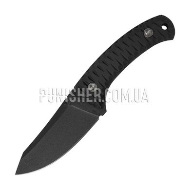 Blade Brothers Knives EDC Rhino Knife, Black, Knife, Fixed blade, Smooth