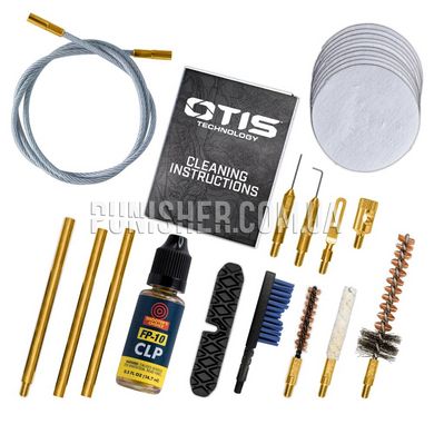 Набор для чистки оружия Otis 5.56mm Essential Rifle Cleaning Kit, Жёлтый, 5.56, Наборы для чистки