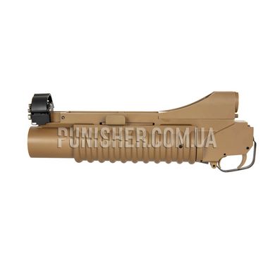 D-Boys M203 Short Grenade Launcher Replica Short version, Tan, For weapons