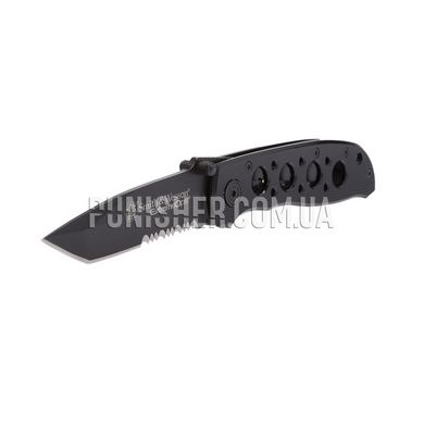 Складной нож Smith & Wesson Extreme OPSTANTO Folding Knife, Черный, Нож, Складной, Полусеррейтор