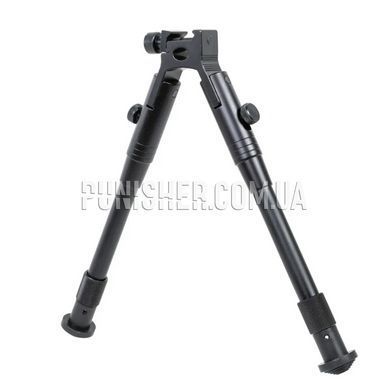 Сошки телескопічні Specna Arms на планку RIS 25.5 см, регульовані, Чорний, Аксесуари