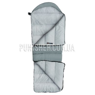 Спальник с капюшоном Naturehike M400 NH20MSD02, (1°C), правый, Серый, Спальный мешок