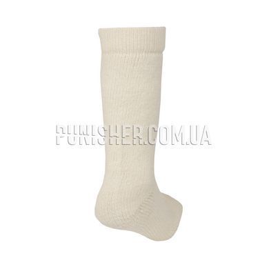 US Army DSCP Wool Socks, White, 11 US, Winter