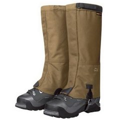 Outdoor Research Expedition Crocodiles Gaiters Gore-Tex, Coyote Brown, Large