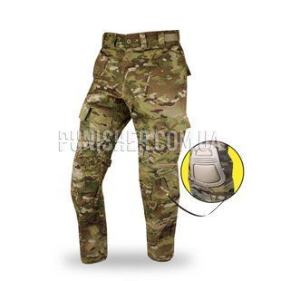 Бойові вогнестійкі штани під наколінники US Army Combat Pant FR Multicam 42/31/27 (Сорт 2), Multicam, Medium Short