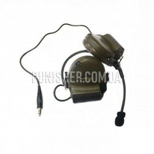 Активная гарнитура 3M Peltor Comtac II Neckband (Бывшее в употреблении), Olive, Подшлемные, 20, Comtac II, 2xAAA