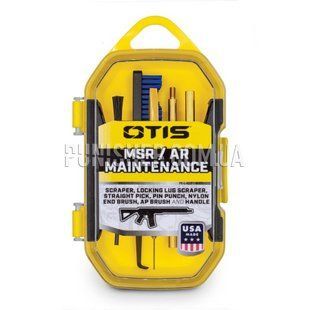 Otis MSR/AR Maintenance Tool Set, Yellow, 7.62mm, .338, Cleaning kit