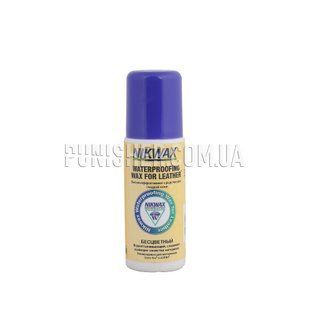 Пропитка для кожи Nikwax Waterproofing Wax for Leather Neutral (Губка) 125 мл, Прозрачный