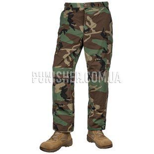 Штаны US Army Hot Weather BDU Woodland 100% хлопок, Woodland, X-Large Regular