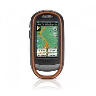 GPS навігатор Magellan eXplorist 710 (Був у використанні), Срібний, Кольоровий, Сенсорний, GPS, Bluetooth, Wi-Fi, Навігатор