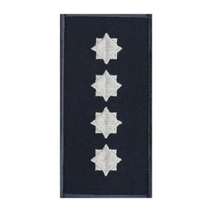 Shoulder-strap SESU Captain with Velcro, Navy Blue, SSES, Captain