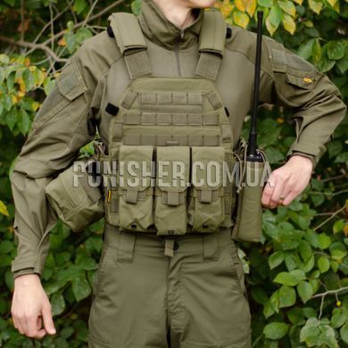 Плитоноска Emerson LBT6094A Plate Carrier с подсумками, Olive, Плитоноска