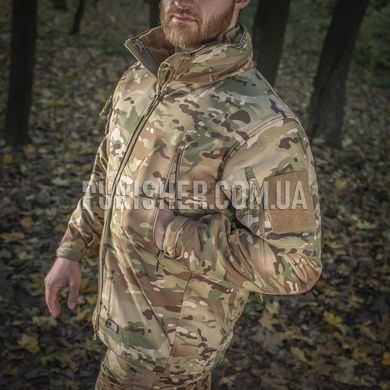 Куртка M-Tac Soft Shell з підстібкою MC, Multicam, Small