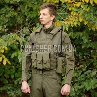 Плитоноска Emerson LBT6094A Plate Carrier с подсумками, Olive, Плитоноска