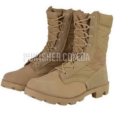 Mil-Tec Speed Lace Desert Boots, Desert Tan, 8 R (US), Summer