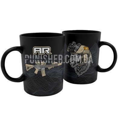Чашка Military Black Coffee Company АR, Черный, Чашка