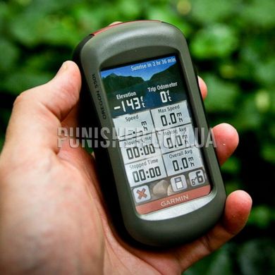 GPS-навігатор Garmin Oregon 550t, Сірий, Кольоровий, Сенсорний, GPS, Bluetooth, Навігатор