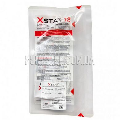 Кровоспинний аплікатор RevMedx XSTAT-12 Hemostatic Device, Прозорий, Кровоспинний аплікатор