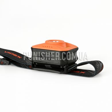 Videx LED Headlamp VLF-H085-OR 400Lm, Black, Headlamp, USB, White, Red, 400