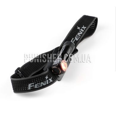 Налобний тактичний ліхтар Fenix Scout (HM23 V2.0) Limited Edition, Чорний, Налобний, Ручний, Акумулятор, Батарейка, USB, Білий, Червоний