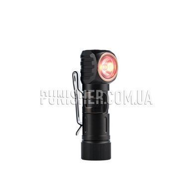 Налобний тактичний ліхтар Fenix Scout (HM23 V2.0) Limited Edition, Чорний, Налобний, Ручний, Акумулятор, Батарейка, USB, Білий, Червоний