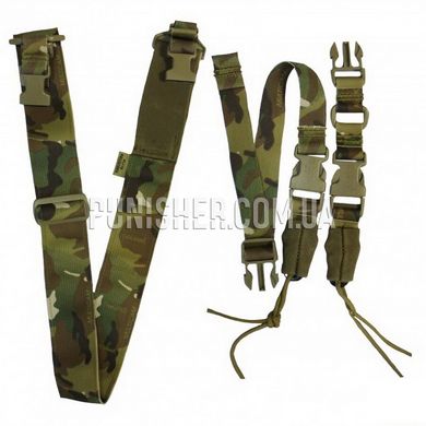 Flyye Two Point One Point Hybrid Urban Sling, Multicam, Rifle sling, 1-Point, 2-Point