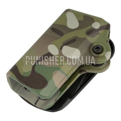 FMA G17 Single Mag Pouch, Multicam, 1, Clips, Glock, For belt, Polypropylene