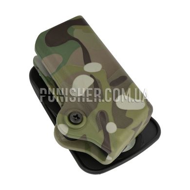 FMA G17 Single Mag Pouch, Multicam, 1, Clips, Glock, For belt, Polypropylene