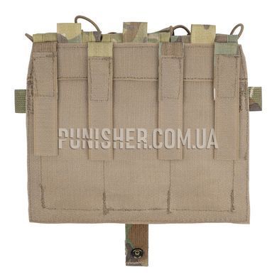 GRAD Detachable Flap 3 Mag Pouch on the AVS plate carrier, Multicam, 3, Velcro, AR15/М4, For plate carrier, .223, 5.56, Cordura