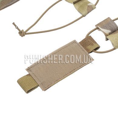 GRAD Detachable Flap 3 Mag Pouch on the AVS plate carrier, Multicam, 3, Velcro, AR15/М4, For plate carrier, .223, 5.56, Cordura