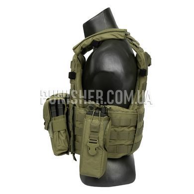 Плитоноска Emerson LBT6094A Plate Carrier с подсумками, Olive, Плитоноска
