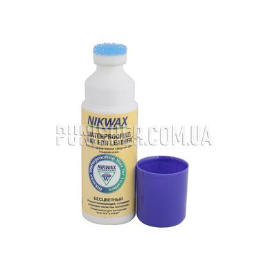 Nikwax Waterproofing Wax for Leather Neutral (Sponge) 125 ml, Clear