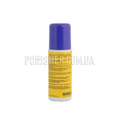 Просочення для шкіри Nikwax Waterproofing Wax for Leather Neutral (Губка) 125 мл, Прозорий