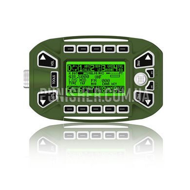 FCS AN/PRC 152(A) Inter/Intra Multiband Radio with KDU, Olive, VHF: 136-174 MHz, UHF: 400-480 MHz