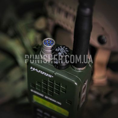 FCS AN/PRC 152(A) Inter/Intra Multiband Radio with KDU, Olive, VHF: 136-174 MHz, UHF: 400-480 MHz
