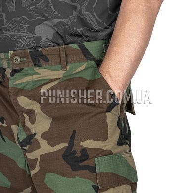 Штаны US Army Hot Weather BDU Woodland 100% хлопок, Woodland, X-Large Regular