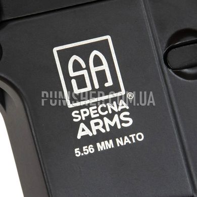 Specna Arms M4 SA-G01 One Carbine Replica with Grenade Launcher, Black, AR-15 (M4-M16), AEP, No, 360