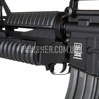 Штурмова гвинтівка Specna Arms M4 SA-G01 One Carbine Replica із підствольним гранатометом, Чорний, AR-15 (M4-M16), AEP, Немає, 360