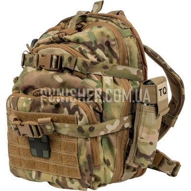 Тактическая аптечка NAR Mini Medic Kit Basic Multicam, Multicam, Бандаж, Бинт для тампонады, Медицинские ножницы, Медицинские карточки, Окклюзивная повязка, Противоожоговая повязка, Турникет, Шина