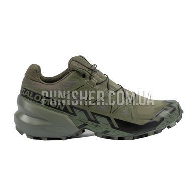 Тактичні кросівки Salomon Speedcross 6 Forces, Olive/Black, 8.5 R (US), Демісезон