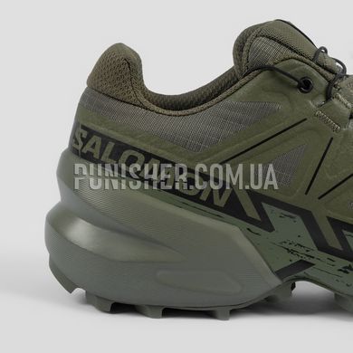 Тактичні кросівки Salomon Speedcross 6 Forces, Olive/Black, 8.5 R (US), Демісезон