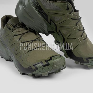 Тактичні кросівки Salomon Speedcross 6 Forces, Olive/Black, 8.5 R (US), Демісезон