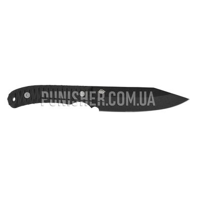 Blade Brothers Knives Hirdman Tactical Knife, Black, Knife, Fixed blade, Smooth