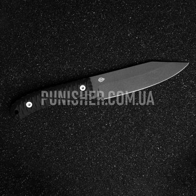 Тактический нож Blade Brothers Knives Хирдман, Черный, Нож, С фиксированным лезвием, Гладкая