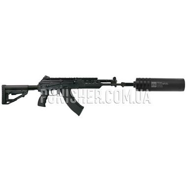 Военный глушитель Титан FS-T308, калібр 7.62 мм, Черный, Глушитель, JP Enterprise LRP-07, POF-USA Revolution 16, 8