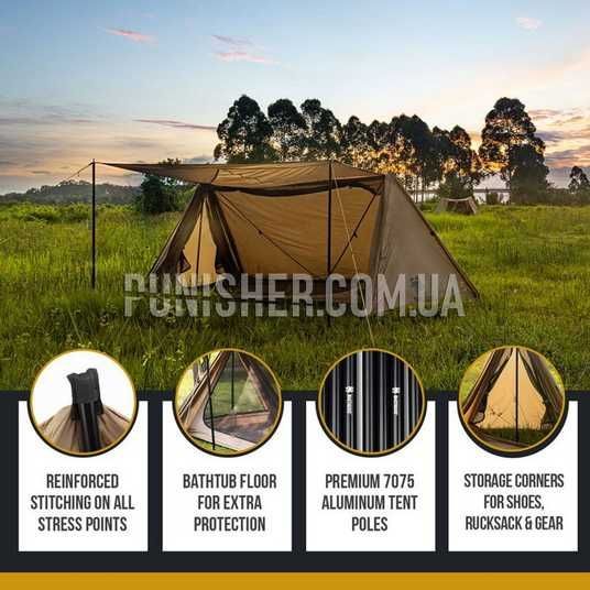 OneTigris Outback Retreat Camping Tent Coyote Brown buy with