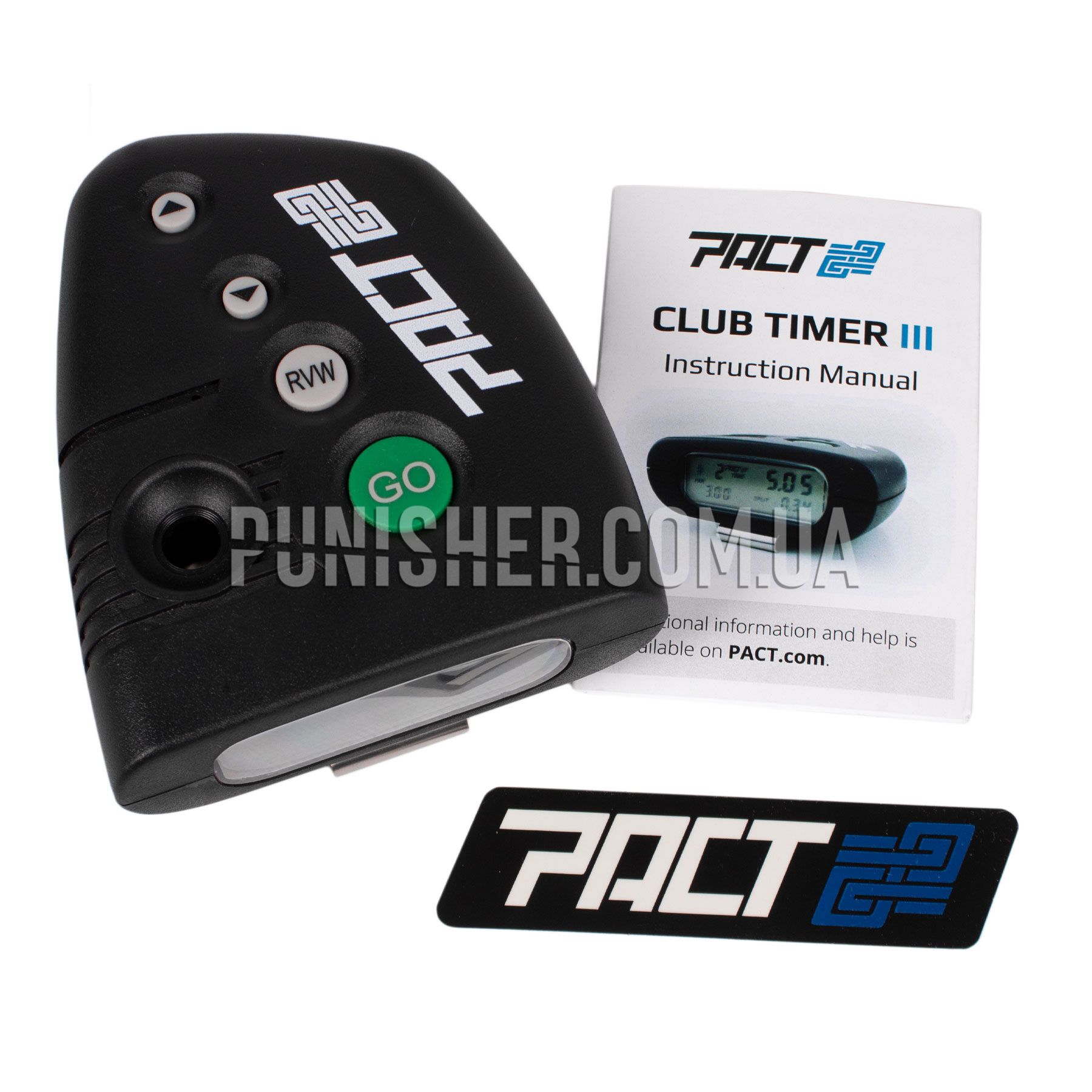 Pact Club Timer III Black buy with international delivery | Punisher.com.ua